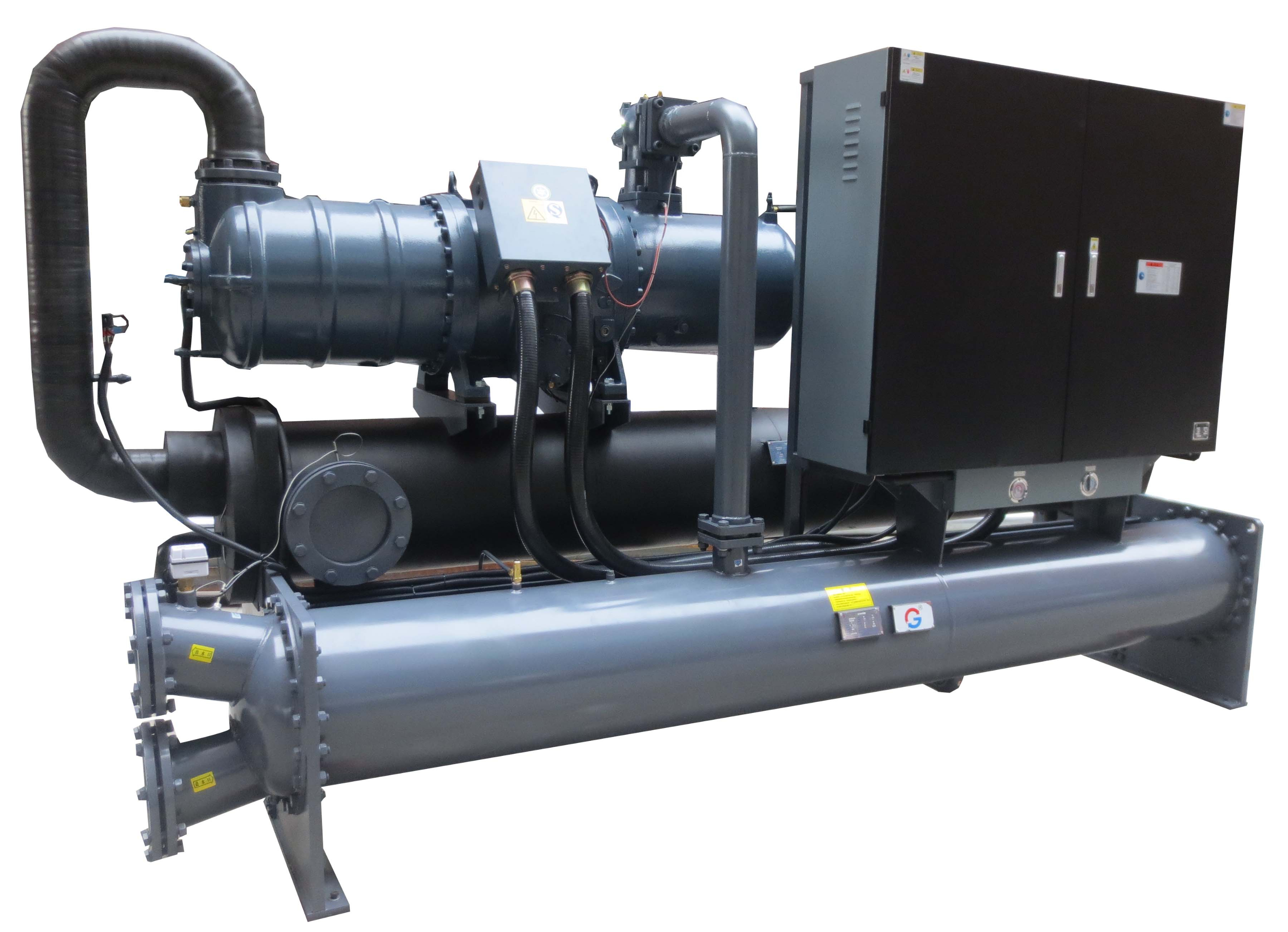 螺桿式冷水機組的工作原理